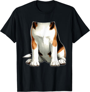Halloween Animal Costume Cosplay Beagle Matching Parties T-Shirt - T-Shirt | Black