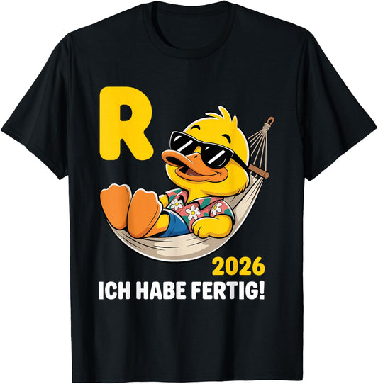 Duck I Have Ready Retirement Man Rent 2026 T-Shirt - T-Shirt | Black