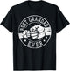 Best Grandad Ever - Fist Bump Circle Emblem Design Grandad T-Shirt - T-Shirt | Black