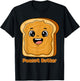 Funny Peanut Butter-Jelly Friends Cute Food Matching Couple T-Shirt - T-Shirt | Black