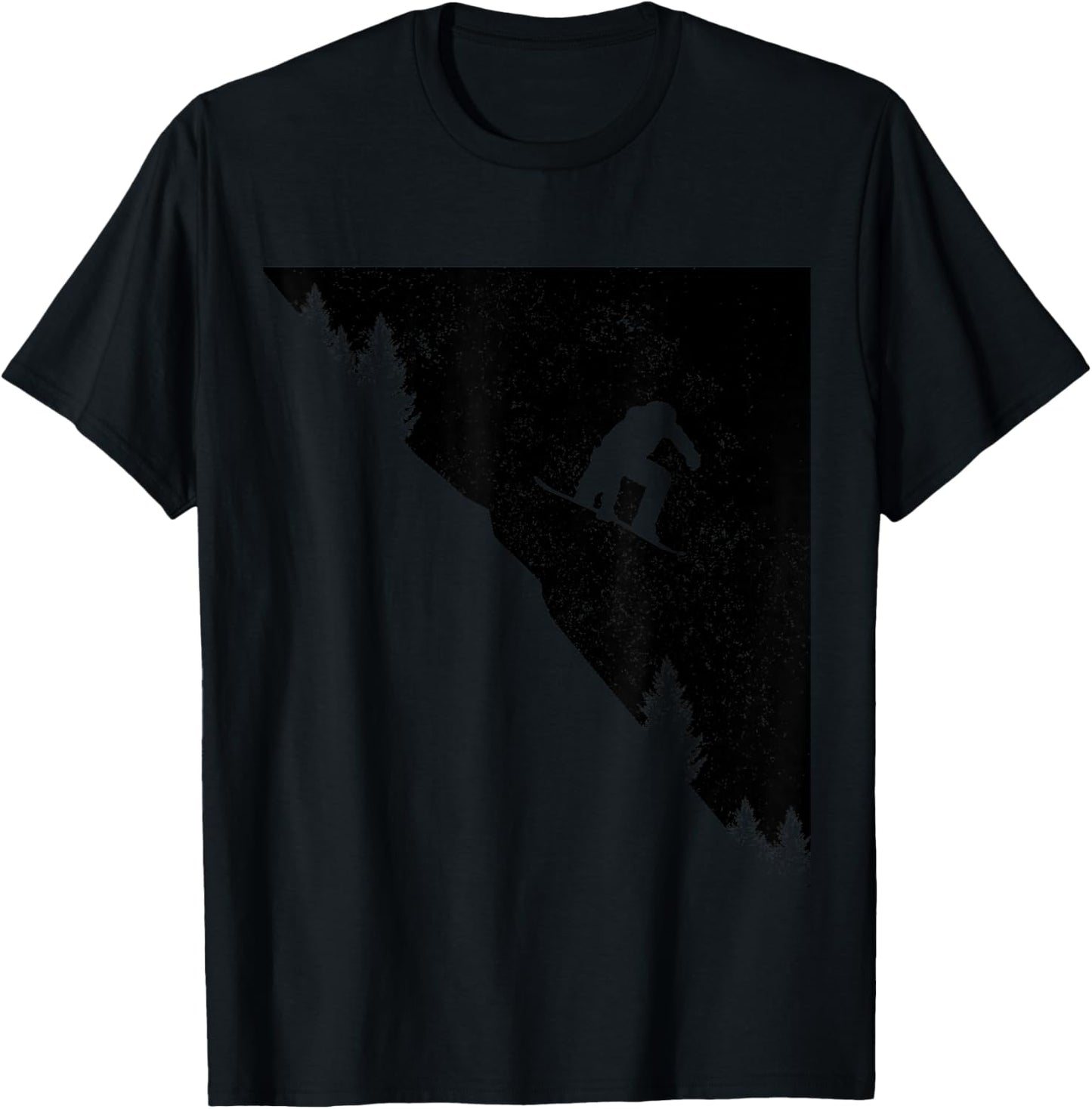 Snowboard Snowboarder Winter Sports Snowboarding T-Shirt - T-Shirt | Black