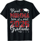 Proud Momma of a Class of 2026 Graduate Senior Graduation T-Shirt - T-Shirt | Black
