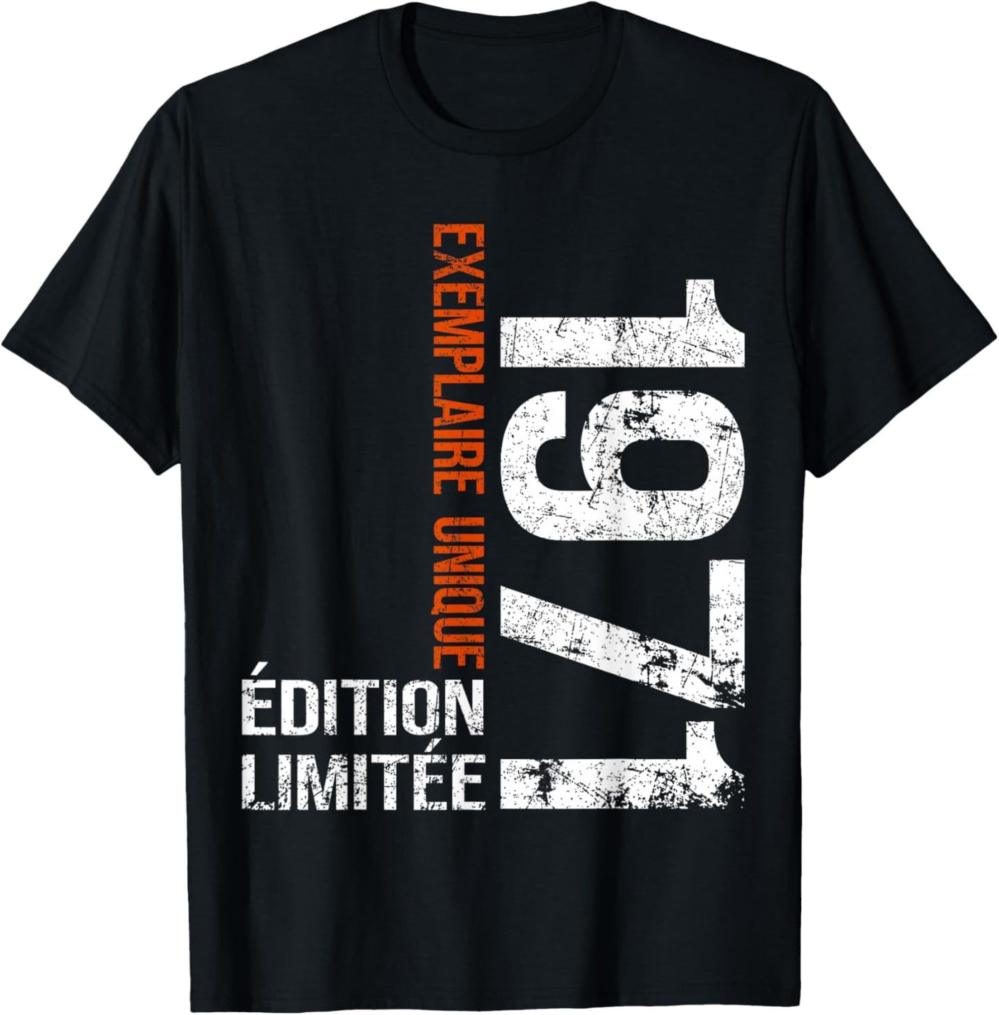 Vintage 1971 Gift 55 Years Man Birthday Humour T-Shirt - T-Shirt | Black