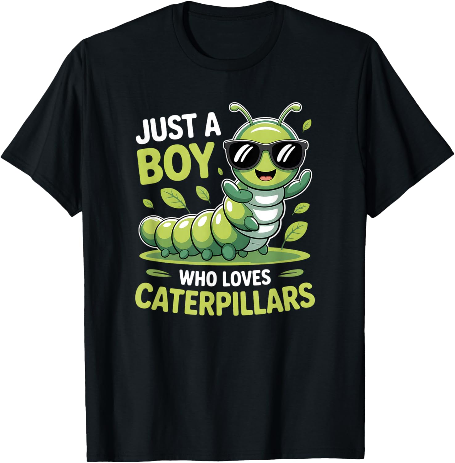 Boys Caterpillar T-Shirt - T-Shirt | Black