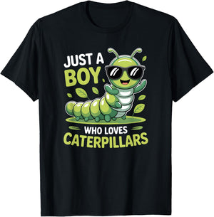 Boys Caterpillar T-Shirt - T-Shirt | Black