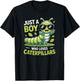 Boys Caterpillar T-Shirt - T-Shirt | Black