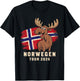 Norwegen Tour 2026 T-Shirt - T-Shirt | Black