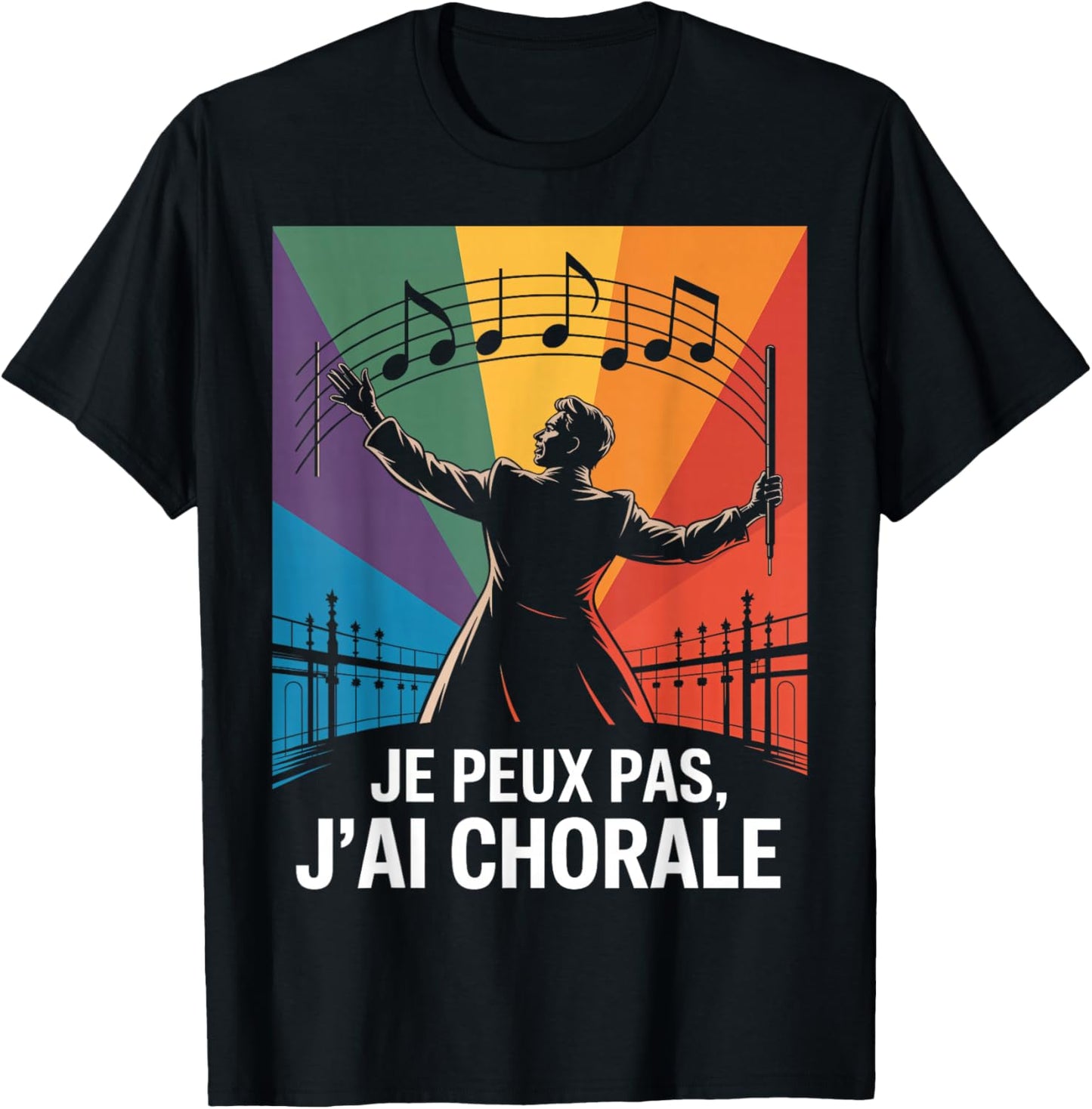 Je Peux Pas, J'AI Choir T-Shirt - T-Shirt | Black
