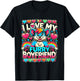 I Love My Furry Boyfriend Anthropomorphism Fursuiter T-Shirt - T-Shirt | Black