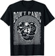 Venn Diagram Life The Universe And Everything Don't Panic 42 T-Shirt - T-Shirt | Black