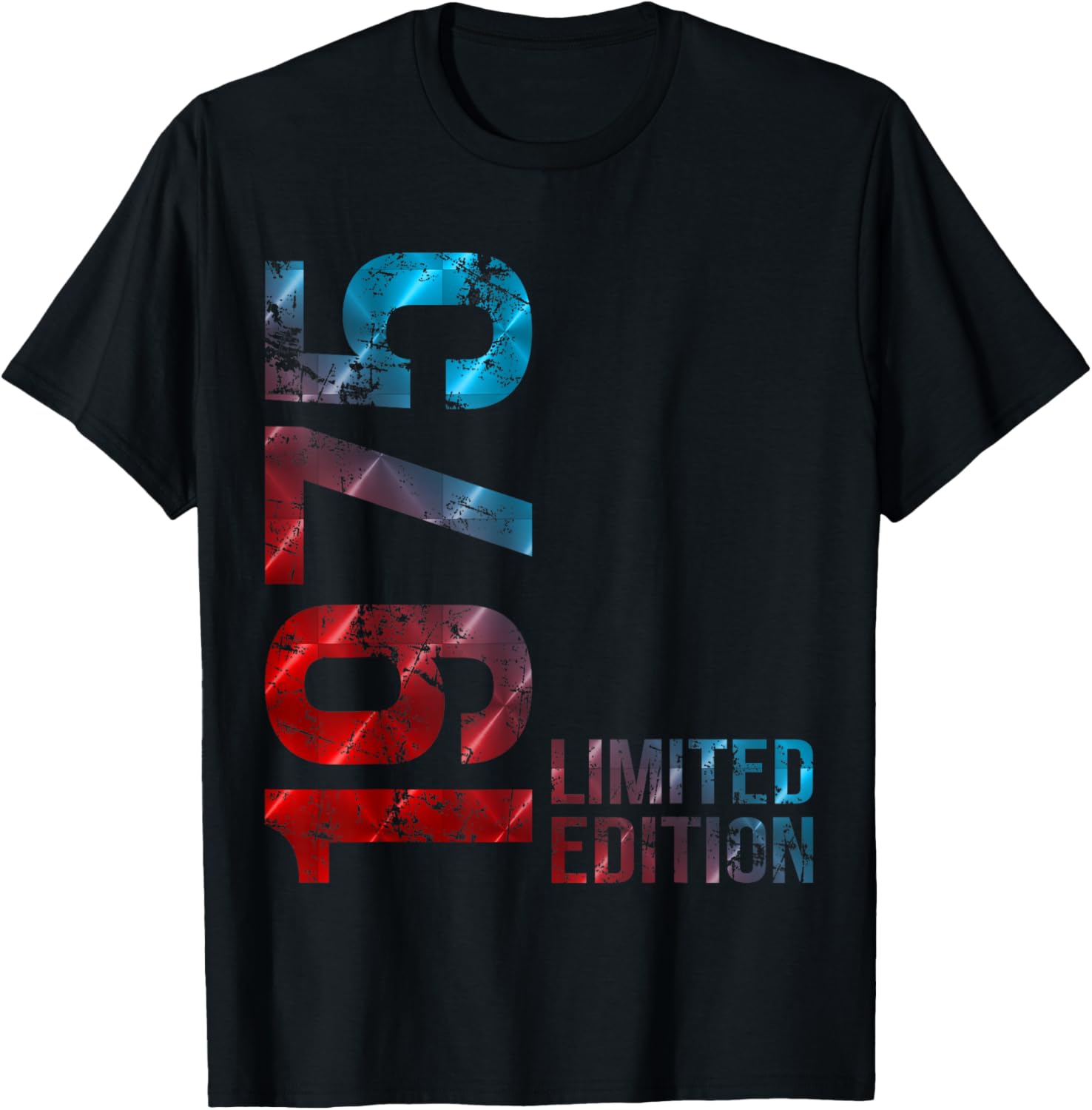 51. Geburtstag Mann Frau 51 Jahre 1975 T-Shirt - T-Shirt | Black