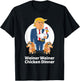 Dachshund Lover Designs Trump Winner -Adults Dachshund Dog Lover Humor Enthusiasts Black Small Classic Fit Short Sleeve Pull On 1 Count T-Shirt - T-Shirt | Black