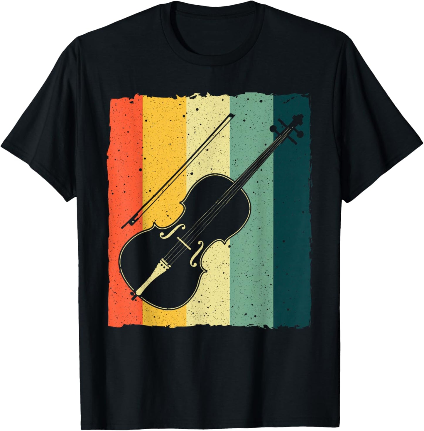 Cool Cello Art Women Kids Music Cello Player Cellist T-Shirt - T-Shirt | Black