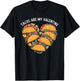 Tacos Are My Valentine Mexican Food Taco Valentine's Day T-Shirt - T-Shirt | Black