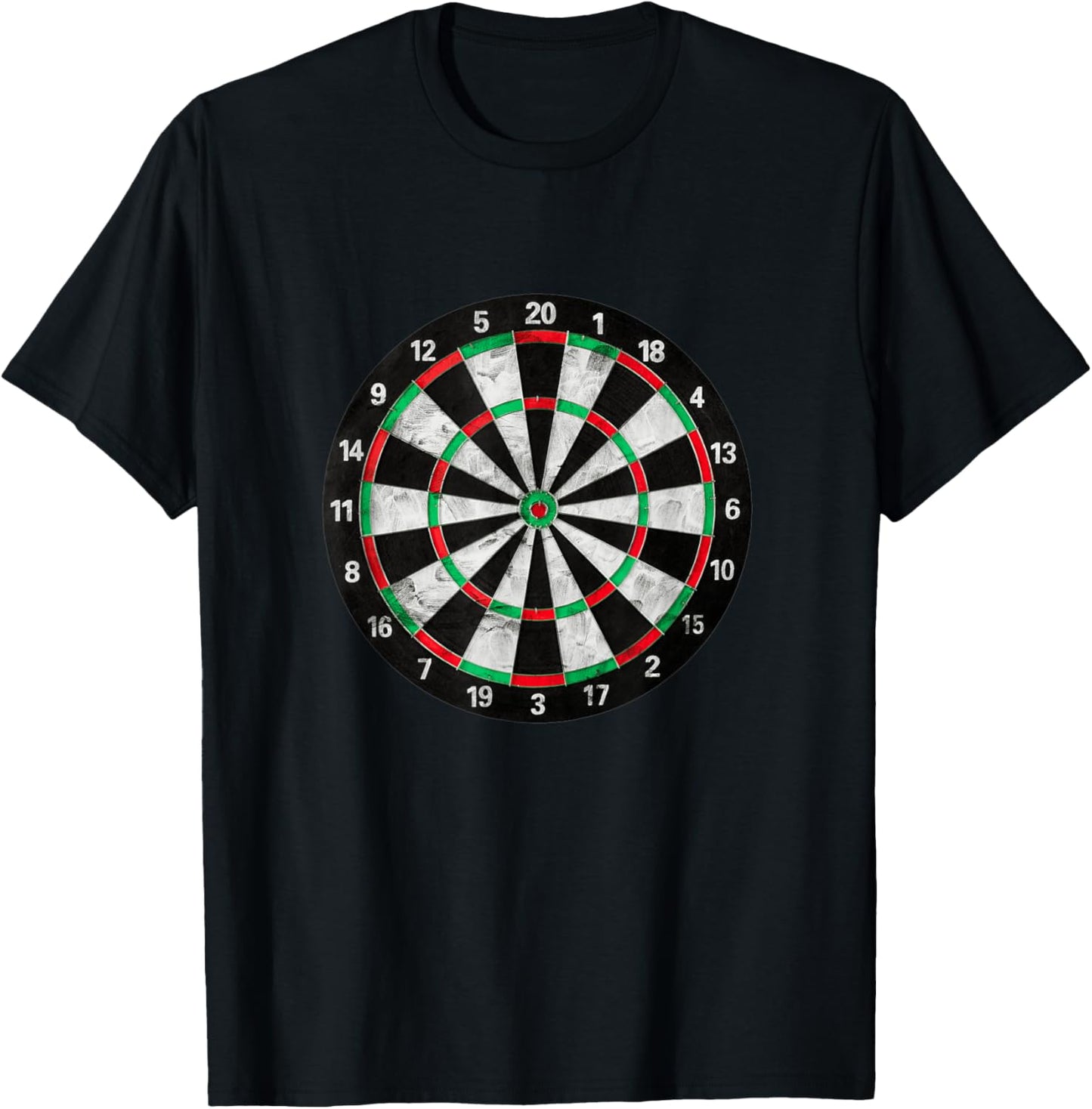 Darts Bullseye Dartboard Arrow Games Target Dart Player T-Shirt - T-Shirt | Black