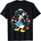 Disney Donald Duck with Bunny Ears and Easter Egg Spring T-Shirt - T-Shirt | Black