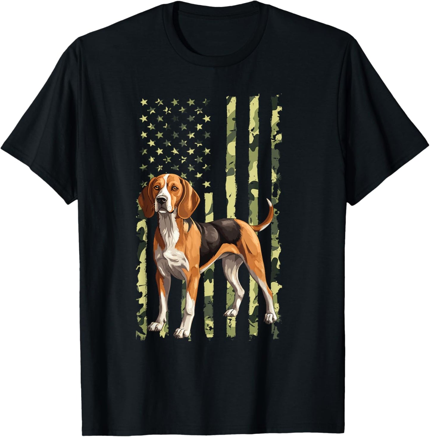 Dog Owner Puppy Enthusiast Dog Lover American Foxhound T-Shirt - T-Shirt | Black