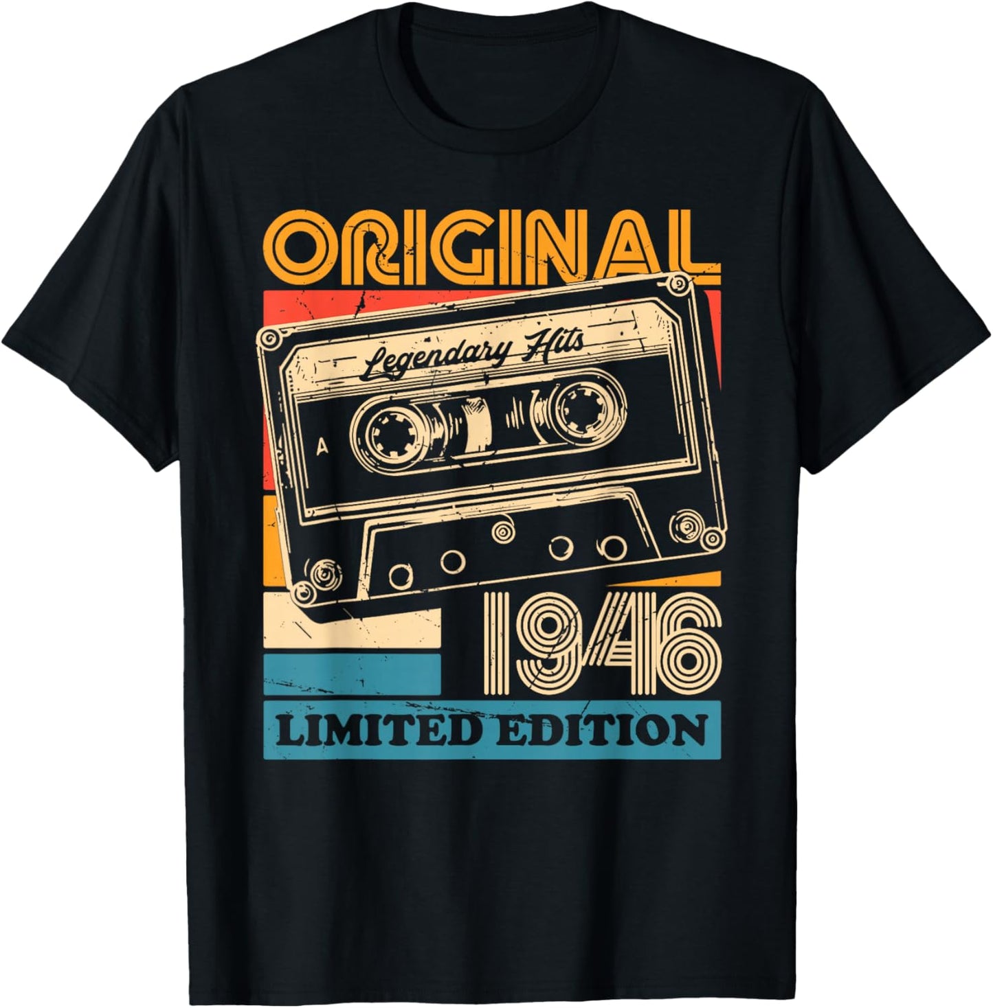 Original 1946 Vintage Birthday 79 Years Women T-Shirt - T-Shirt | Black