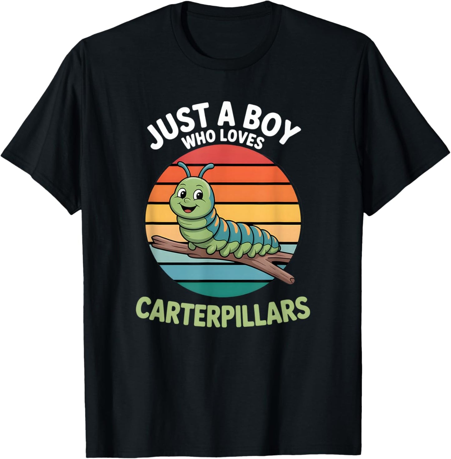 Boys Caterpillar T-Shirt - T-Shirt | Black