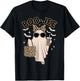 Cute Leopard Boo JEE Ghost Coffee Halloween Costume Women T-Shirt - T-Shirt | Black