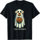 Cute Ghost Dog I Found This Humerus Halloween Funny Ghost Men Women Kids T-Shirt - T-Shirt | Black