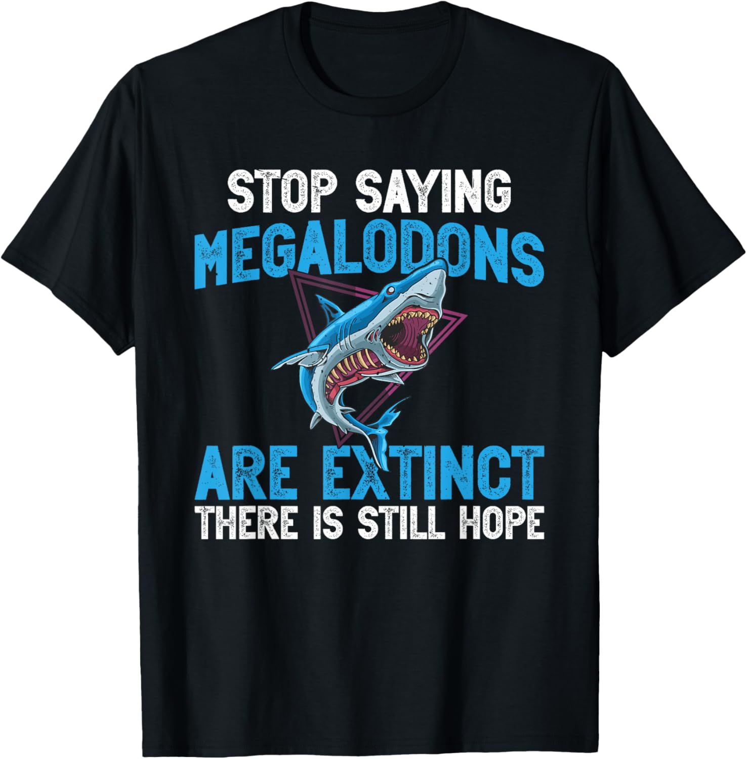Megalodon Accessories for Shark Lover Teeth Megalodon T-Shirt - T-Shirt | Black