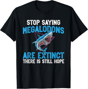 Megalodon Accessories for Shark Lover Teeth Megalodon T-Shirt - T-Shirt | Black