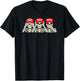 See No Crimes Hear No Truth Speak No Facts, Funny Skeleton T-Shirt - T-Shirt | Black