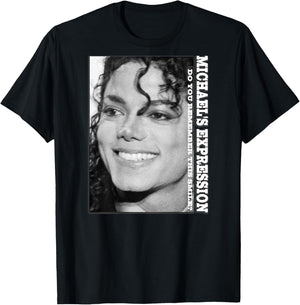 Michael Jackson_712_Back Printed T-Shirt - T-Shirt | Black