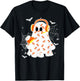 Coquette 911 Dispatcher Halloween Spooky Ghost Dispatch T-Shirt - T-Shirt | Black