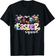 Easter Squad Funny Easter Horror Characters Family Matching T-Shirt - T-Shirt | Black