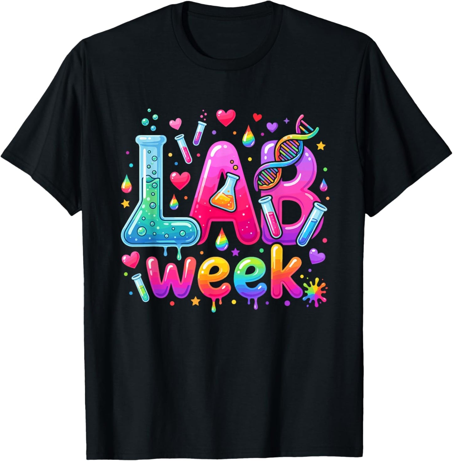 Lab Week 2026 Medical Laboratory Science Teachers T-Shirt - T-Shirt | Black