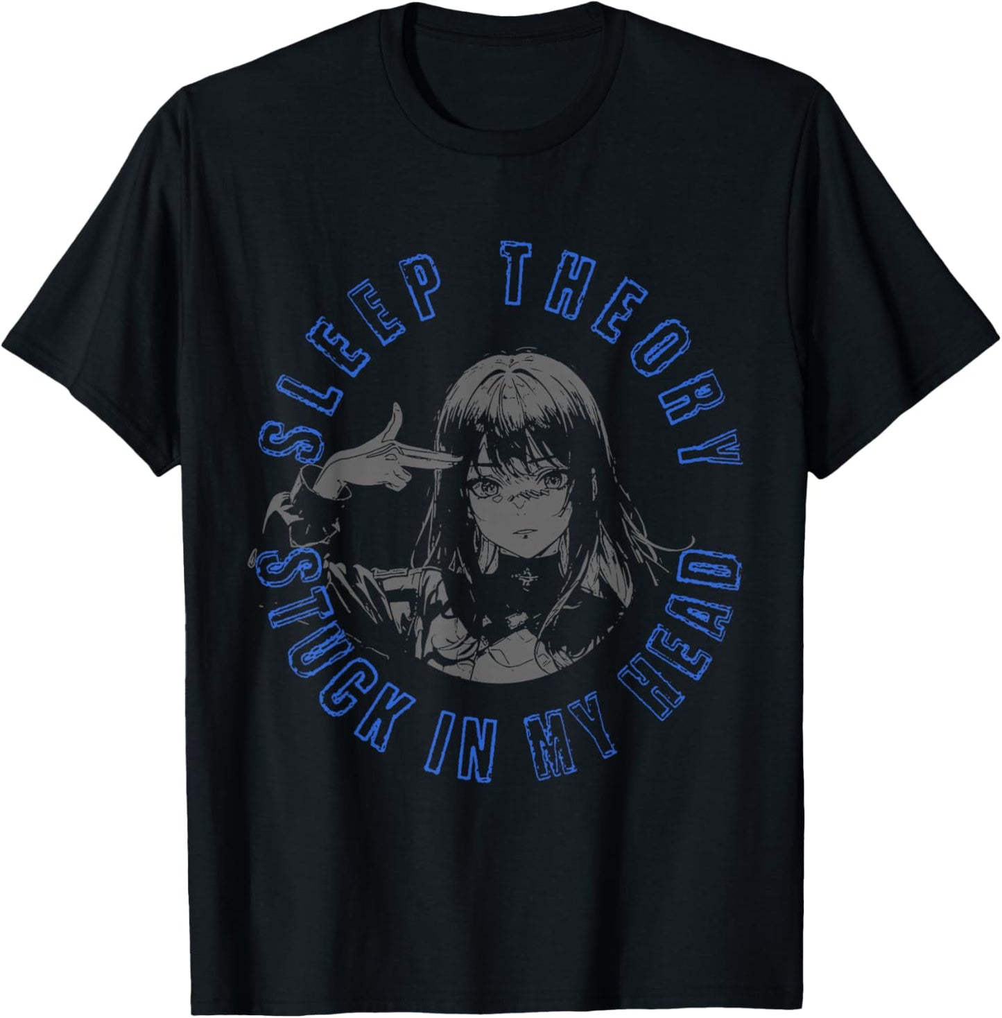 Sleep Theory - Official Product - Stuck in My Head T-Shirt - T-Shirt | Black