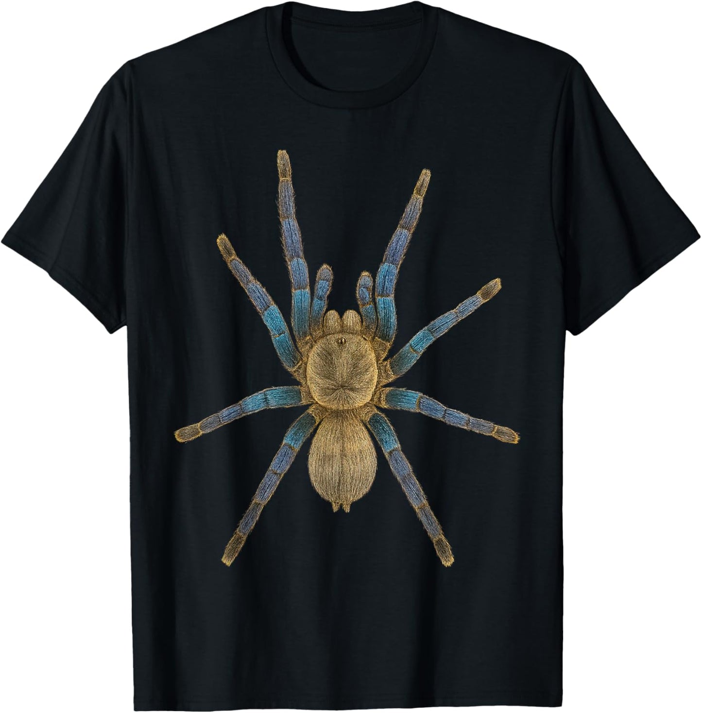 Cobalt Blue Tarantula Tropical Spider Arachnid Lovers T-Shirt - T-Shirt | Black