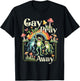 Gay Pray a Away Rainbow Funny Meme Frogs LGBT Pride LGBTQ T-Shirt - T-Shirt | Black