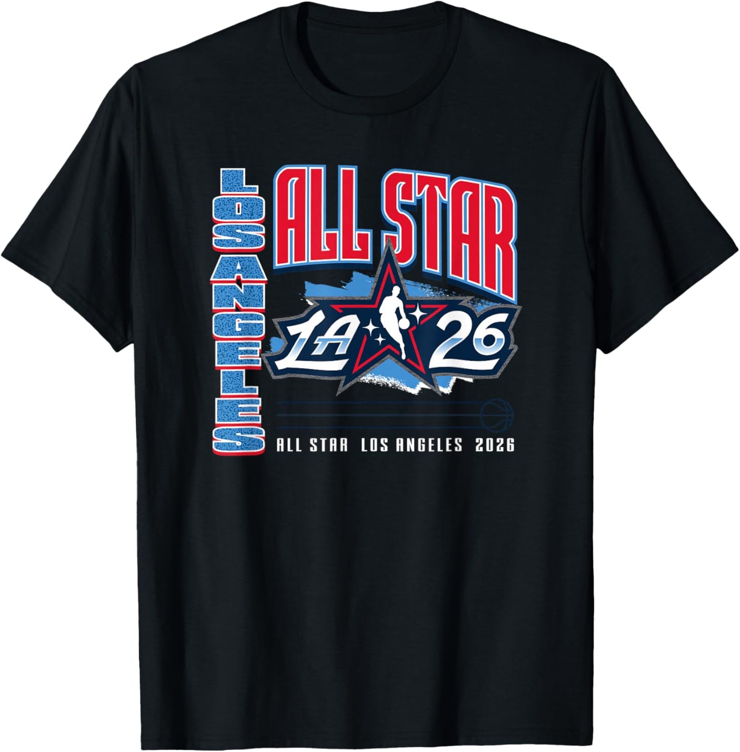 NBA Official 2026 All-Star Los Angeles T-Shirt - T-Shirt | Black