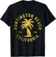 Huntington Beach California Surf T-Shirt - T-Shirt | Black