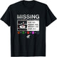 The Living Tombstone Missing T-Shirt - T-Shirt | Black
