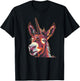Funny Unicorn Face for Donkey and Horses Lovers T-Shirt - T-Shirt | Black