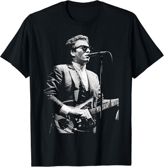 Elvis Costello & The Attractions Trust Album Tour 1981 T-Shirt - T-Shirt | Black