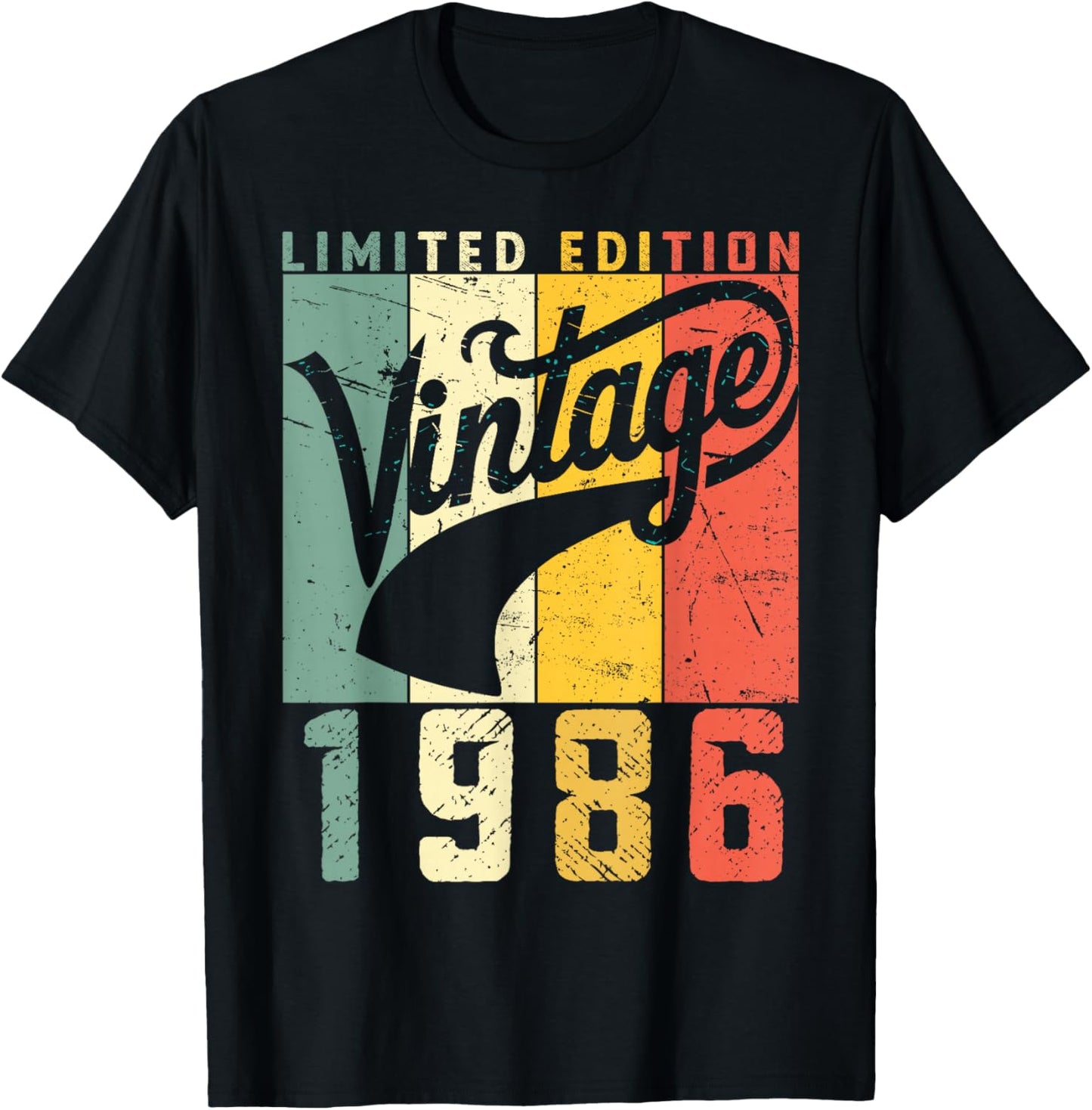 40 Years Old Legend Since 1986 Men Women 40th Birthday T-Shirt - T-Shirt | Black
