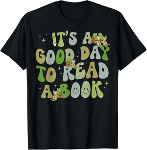 Funny Frog Toad Book Lovers T-Shirt - T-Shirt | Black