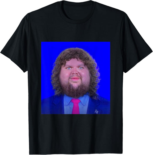 JD Vance Face Meme T-Shirt - T-Shirt | Black