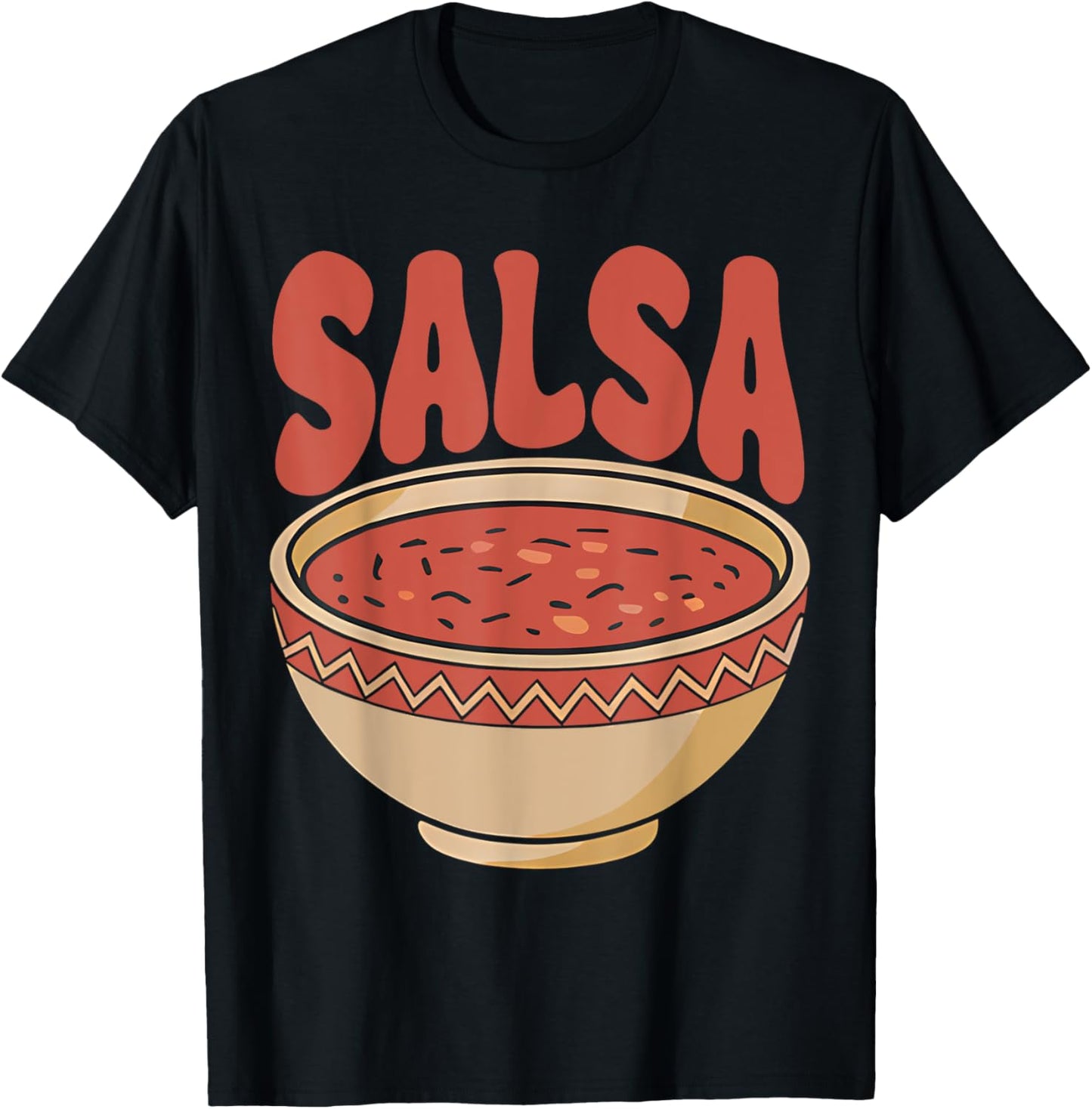 Chips and Salsa Matching Couple Cute Cinco De Mayo T-Shirt - T-Shirt | Black