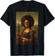 Black Mona Lisa Women Funny Black History Month Women T-Shirt - T-Shirt | Black