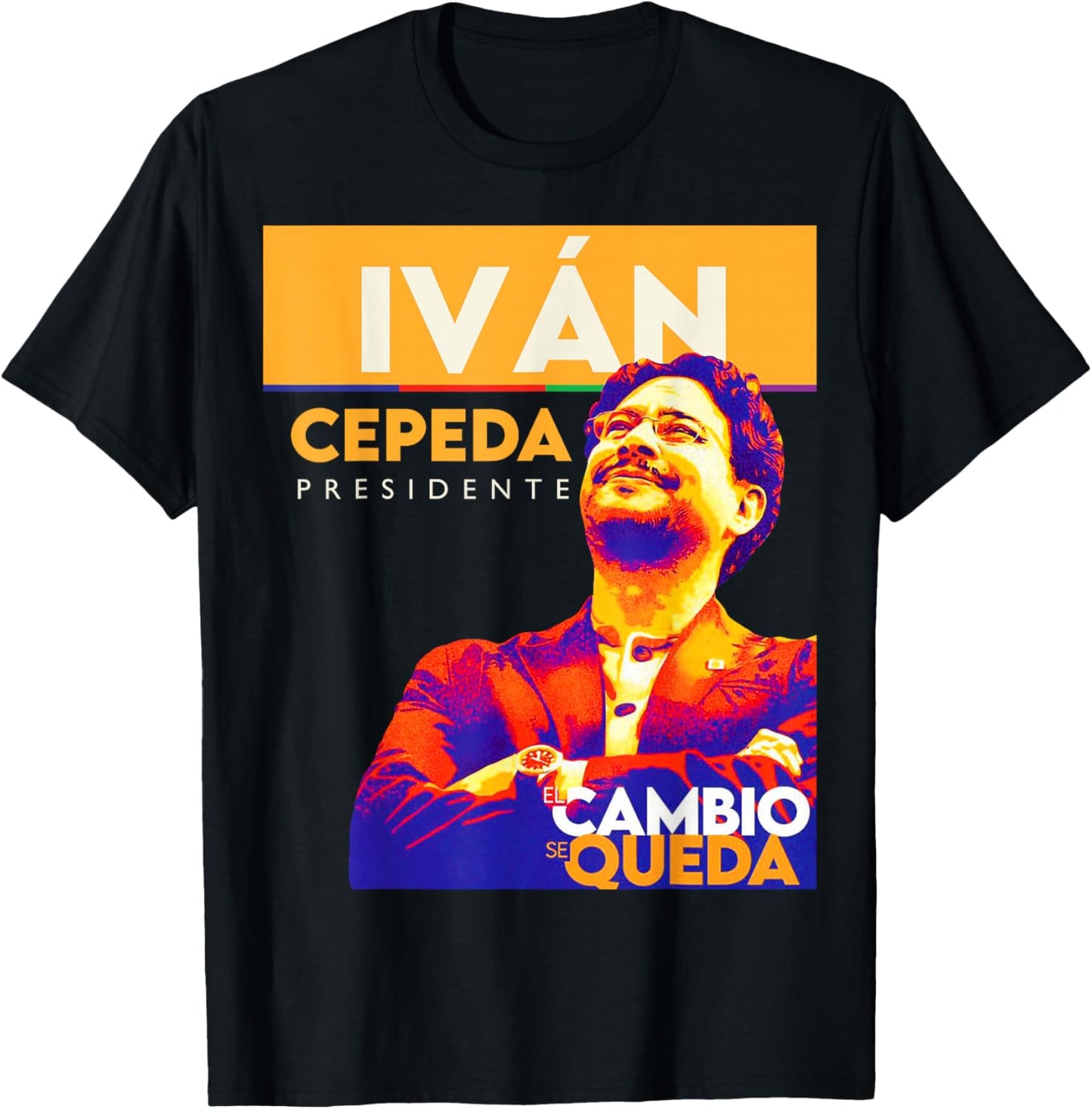 Iván Cepeda Presidente 2026 Pacto Histórico Progressive T-Shirt - T-Shirt | Black