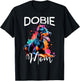 Doberman Mom Dobie Mom Doberman T-Shirt - T-Shirt | Black