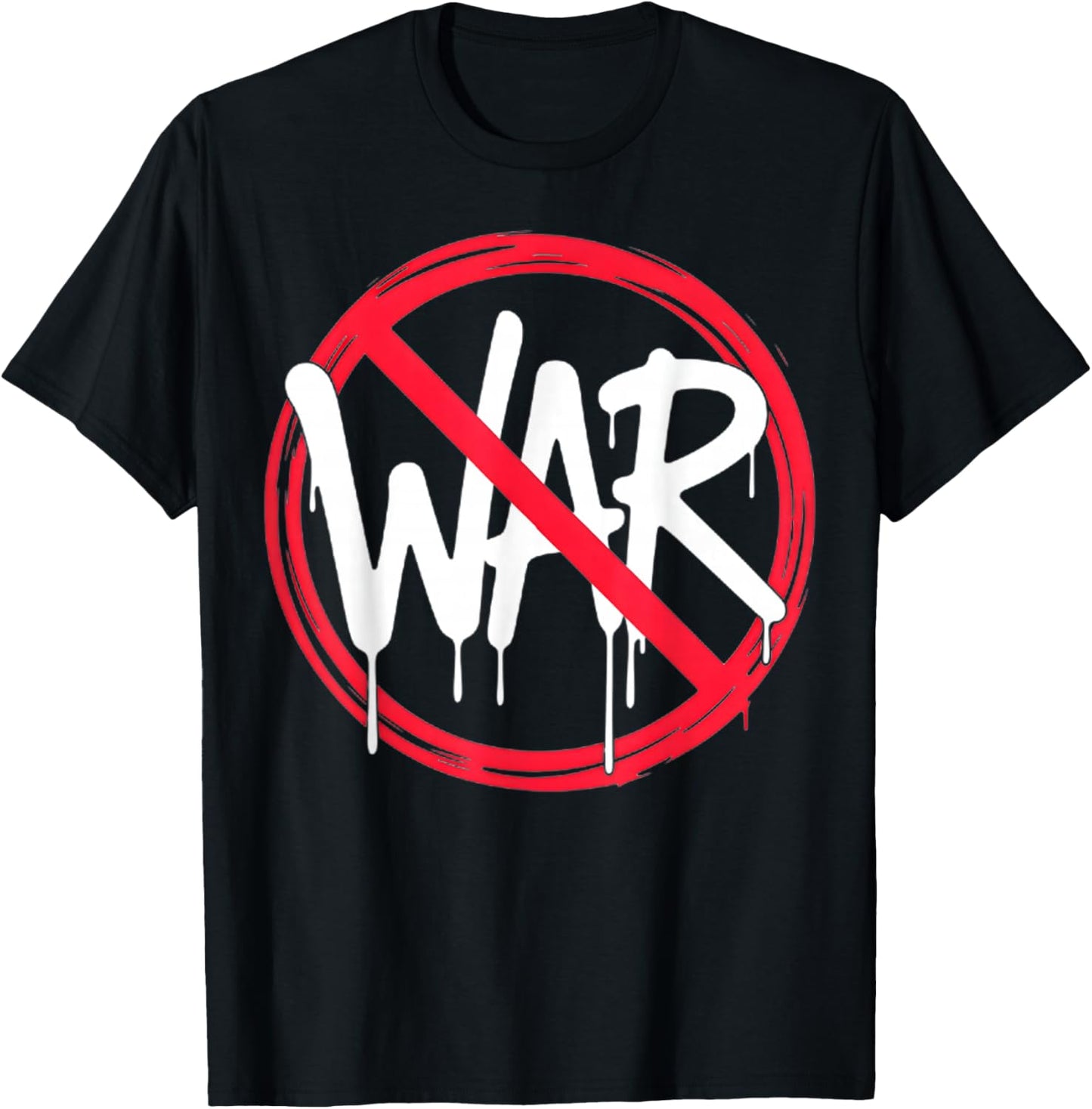 No War Anti Stop War T-Shirt - T-Shirt | Black