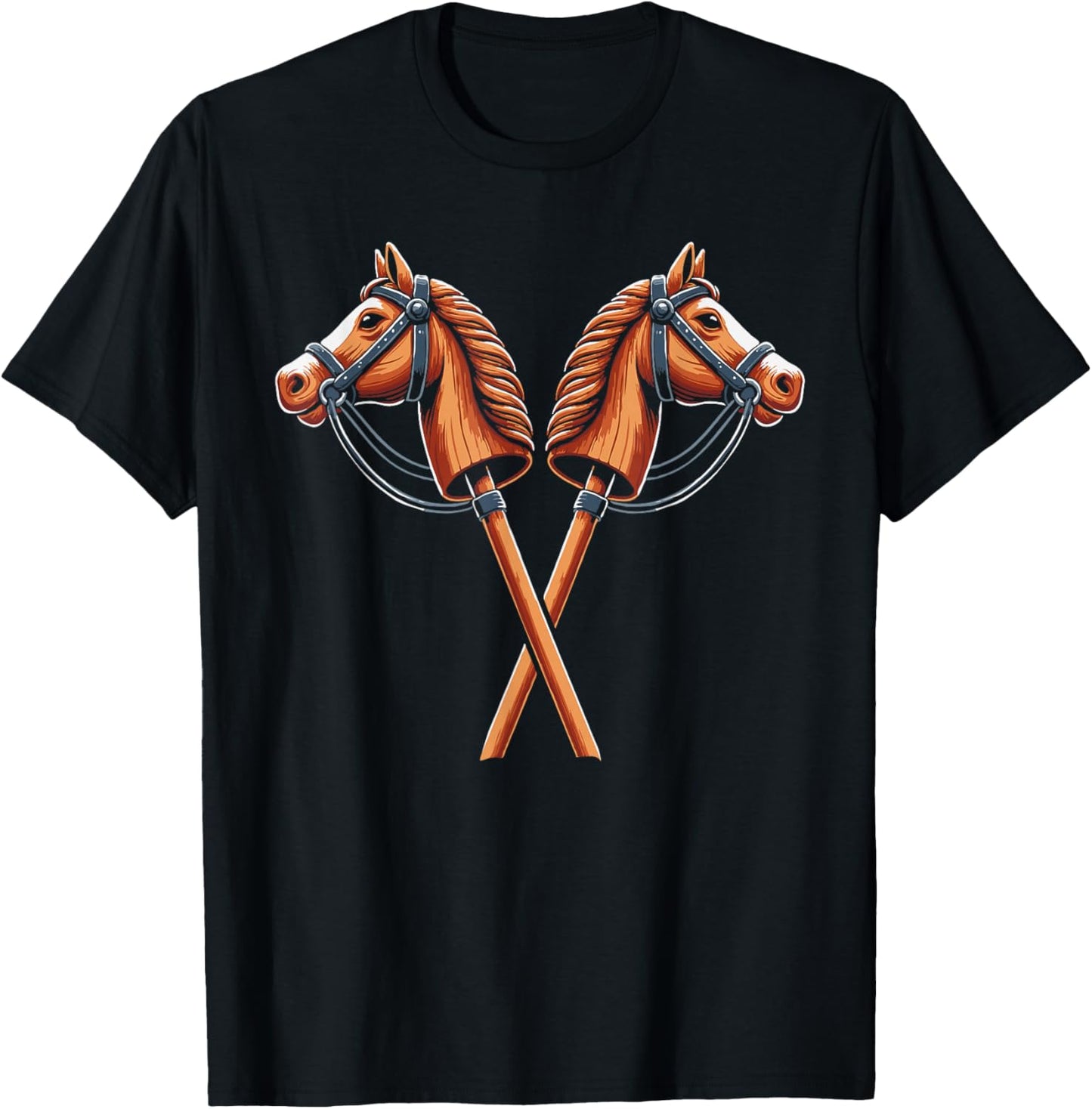 Funny Hobby Horsing Cute Hobby Horse for Girls T-Shirt - T-Shirt | Black