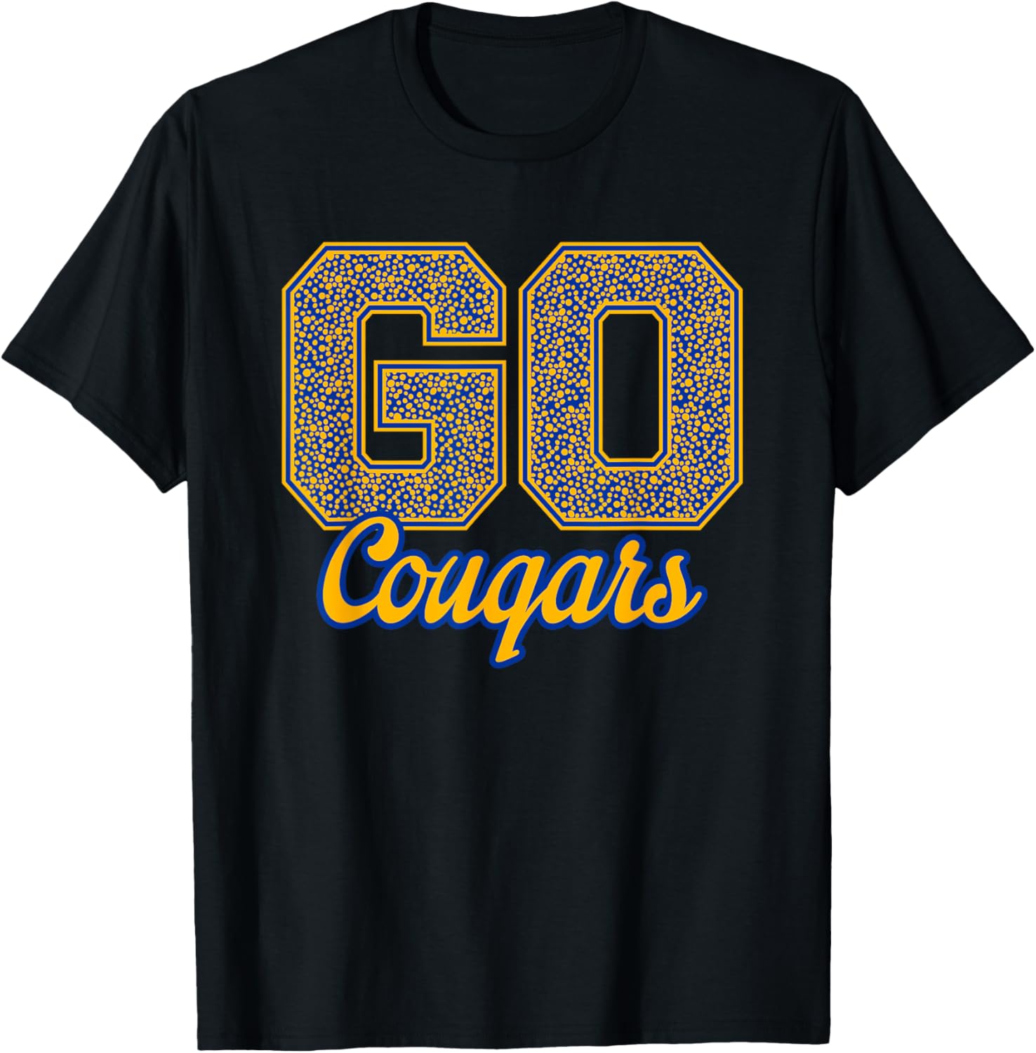 Springfield Cougars GO! School Pride T-Shirt - T-Shirt | Black